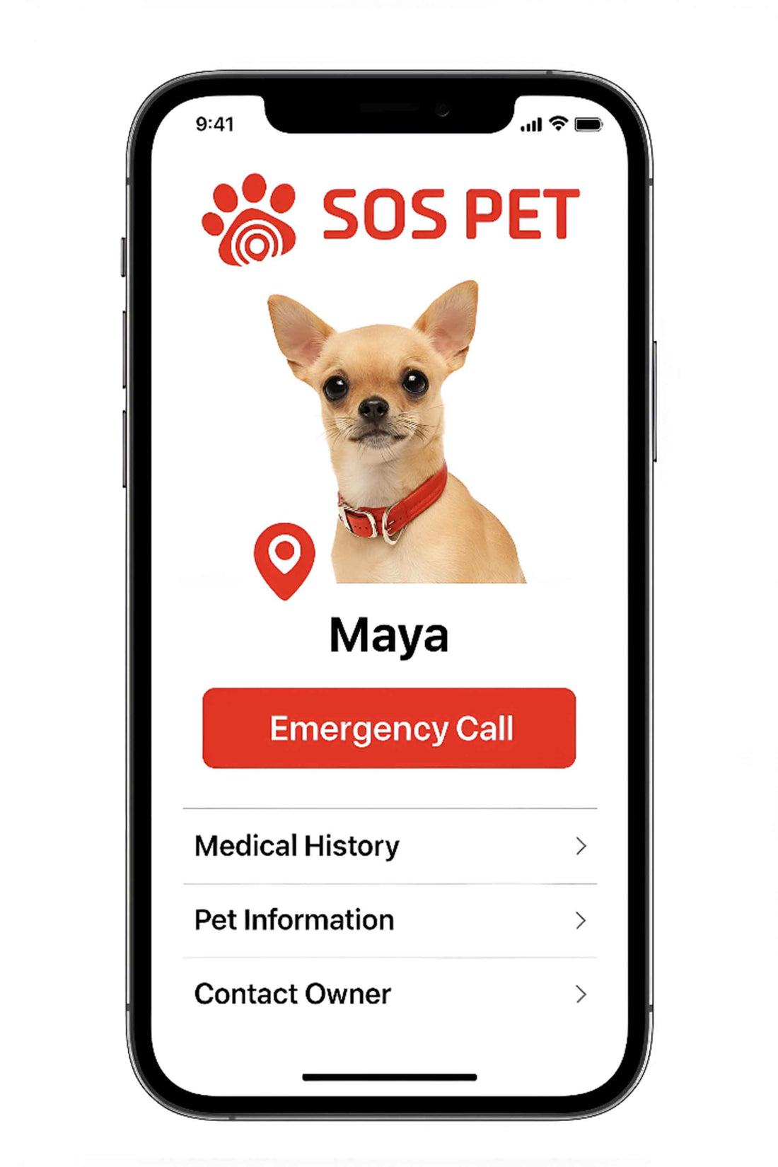SOS PET Smart Pet Locator 
